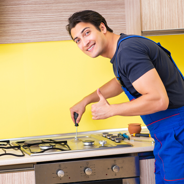 can you provide references from satisfied stove repair customers in Attica Kansas